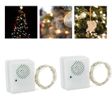 Maxbell String Light Christmas Light Battery Operated for Party Patio Halloween warm white