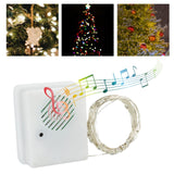 Maxbell String Light Christmas Light Battery Operated for Party Patio Halloween warm white