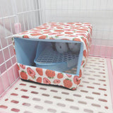 Maxbell Bottomless Nest Sleeping Winter Warm Hamster House for Small Animal Squirrel Pink