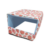 Maxbell Bottomless Nest Sleeping Winter Warm Hamster House for Small Animal Squirrel Pink