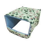 Maxbell Bottomless Nest Sleeping Winter Warm Hamster House for Small Animal Squirrel Green