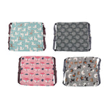 Maxbell Cat Hanging Hammock Bed with Adjustable Straps Soft Breathable Cute Patterns Alpaca