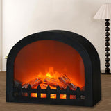 Maxbell Simulated Fireplace Lanterns Night Lamp Centerpieces Log Effect Crafts