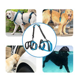 Maxbell Padded Dog Lift Harness Support Sling Lifter with Handle Walk Full Body M