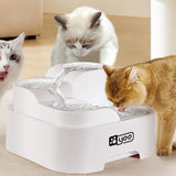 Maxbell Cat Water Fountain Water Dispenser Waterer Portable Silent for Kitten