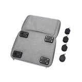 Maxbell Portable Pet Trolley Bag Pockets Double Layer Breathable for Travel