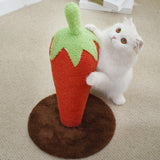 Maxbell Scratcher Pad Platform Carrot Decorative Cat Scratching Post for Playing