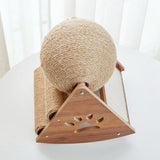 Maxbell Cat Scratching Ball Stable Durable Multifunctional for Indoor Cats 29cmx23cmx38cm