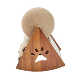 Maxbell Cat Scratching Ball Stable Durable Multifunctional for Indoor Cats 29cmx23cmx38cm
