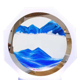 Maxbell Moving Sand Picture Night Light Flowing Sand Scene Quicksand Hourglass