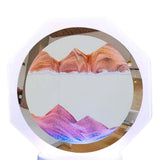 Maxbell Moving Sand Picture Night Light Flowing Sand Scene Quicksand Hourglass