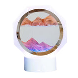 Maxbell Moving Sand Picture Night Light Flowing Sand Scene Quicksand Hourglass