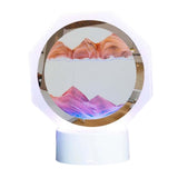 Maxbell Moving Sand Picture Night Light Flowing Sand Scene Quicksand Hourglass