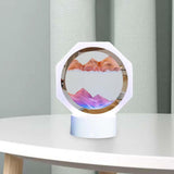 Maxbell Moving Sand Picture Night Light Flowing Sand Scene Quicksand Hourglass