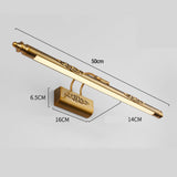 Maxbell Vintage Style Makeup Mirror Lamp Wall Mount Light for Hallway Home Staircase Warm White