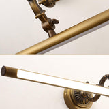 Maxbell Bathroom Mirror Cabinet Wall Light Copper 17.7inch 8W Accessories Durable