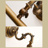 Maxbell Bathroom Mirror Cabinet Wall Light Copper 17.7inch 8W Accessories Durable