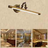 Maxbell Bathroom Mirror Cabinet Wall Light Copper 17.7inch 8W Accessories Durable