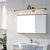 Maxbell Bathroom Mirror Cabinet Wall Light Copper 17.7inch 8W Accessories Durable