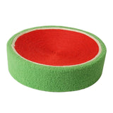 Maxbell Sisal Cat Scratcher Bed Furniture Protection Nonslip Bottom Sleeping Nest Red Green