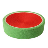 Maxbell Sisal Cat Scratcher Bed Furniture Protection Nonslip Bottom Sleeping Nest Red Green