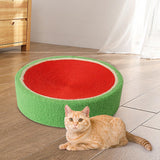 Maxbell Sisal Cat Scratcher Bed Furniture Protection Nonslip Bottom Sleeping Nest Red Green