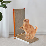 Maxbell Vertical Cat Scratcher Cardboard Cat Scratching Pad Thickened for indoor Style B
