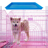 Maxbell Large Pet Cage Base Tray Puppy Potty Tray Pet Pee Toilet for Small Animals