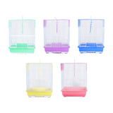 Maxbell Bird Cage House Pet Supplies Nest Standing Pole Birdcage for Parrot Finches Green