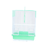 Maxbell Bird Cage House Pet Supplies Nest Standing Pole Birdcage for Parrot Finches Green