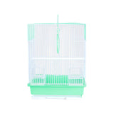 Maxbell Bird Cage House Pet Supplies Nest Standing Pole Birdcage for Parrot Finches Green