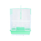 Maxbell Bird Cage House Pet Supplies Nest Standing Pole Birdcage for Parrot Finches Green