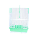 Maxbell Bird Cage House Pet Supplies Nest Standing Pole Birdcage for Parrot Finches Green