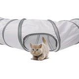 Maxbell Cat Tunnel Tube Interactive Toy Tent Portable Indoor for Kitty Kitten Rabbit