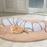 Maxbell Cat Tunnel Tube Interactive Toy Tent Portable Indoor for Kitty Kitten Rabbit