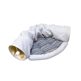 Maxbell Cat Tunnel Interactive Toy Sleeping Mat for Pets Accessories Hedgehog Puppy