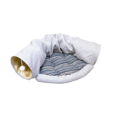 Maxbell Cat Tunnel Interactive Toy Sleeping Mat for Pets Accessories Hedgehog Puppy