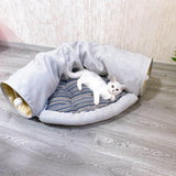 Maxbell Cat Tunnel Interactive Toy Sleeping Mat for Pets Accessories Hedgehog Puppy