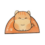 Maxbell Cat Mat Placemat Toilet Litter Tray Kitty Washable Pet Floor Kitten Orange