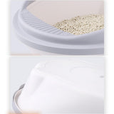 Maxbell Open Litter Box Toilet Durable W/ Spoon for Kitten Puppy Bunny 35cmx33cmx16cm