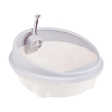 Maxbell Open Litter Box Toilet Durable W/ Spoon for Kitten Puppy Bunny 35cmx33cmx16cm