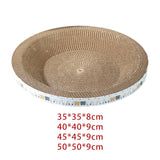 Maxbell Cat Scratcher Mat for Indoor Cats Kittens Plate Scratching Board Bed 35cmx35cmx8cm
