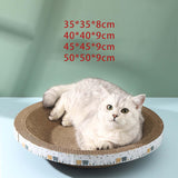 Maxbell Cat Scratcher Mat for Indoor Cats Kittens Plate Scratching Board Bed 35cmx35cmx8cm