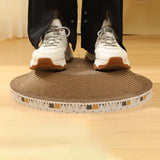 Maxbell Cat Scratcher Mat for Indoor Cats Kittens Plate Scratching Board Bed 50cmx50cmx9cm