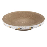 Maxbell Cat Scratcher Mat for Indoor Cats Kittens Plate Scratching Board Bed 50cmx50cmx9cm