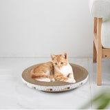 Maxbell Cat Scratcher Mat for Indoor Cats Kittens Plate Scratching Board Bed 50cmx50cmx9cm