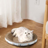 Maxbell Cat Scratcher Mat for Indoor Cats Kittens Plate Scratching Board Bed 50cmx50cmx9cm