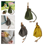 Maxbell Pet Dog Snack Bag Food Snack Carrier Belt Snack Treats Pocket for Jogging Green