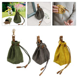 Maxbell Pet Dog Snack Bag Food Snack Carrier Belt Snack Treats Pocket for Jogging Green