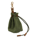 Maxbell Pet Dog Snack Bag Food Snack Carrier Belt Snack Treats Pocket for Jogging Green